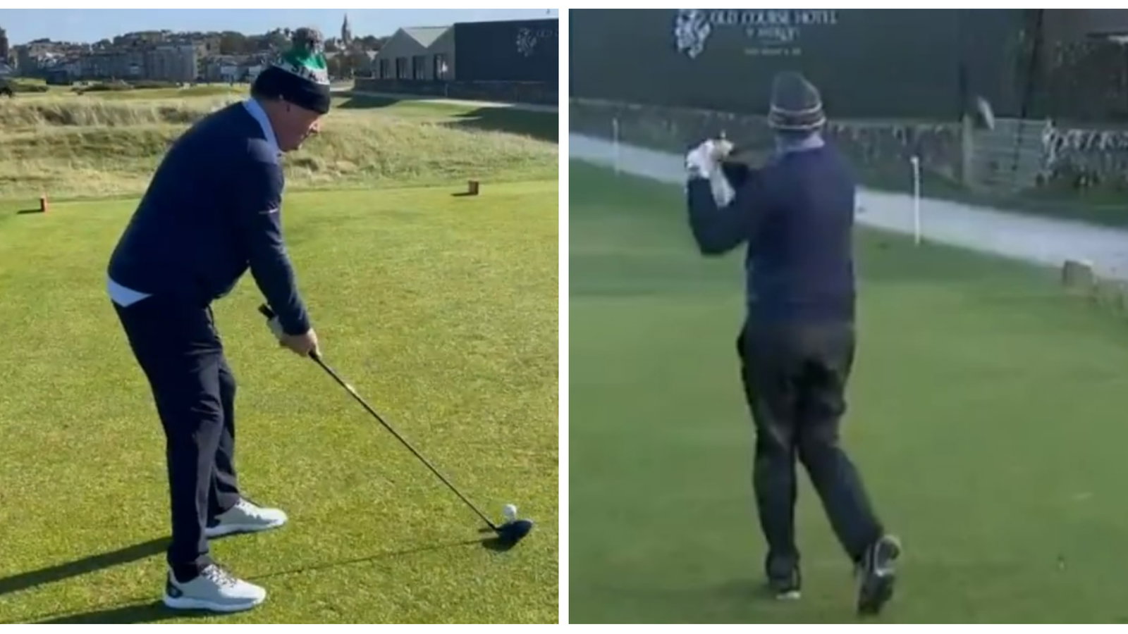 Piers Morgan can't stop, won't stop hitting Road Hole hotel at St. Andrews